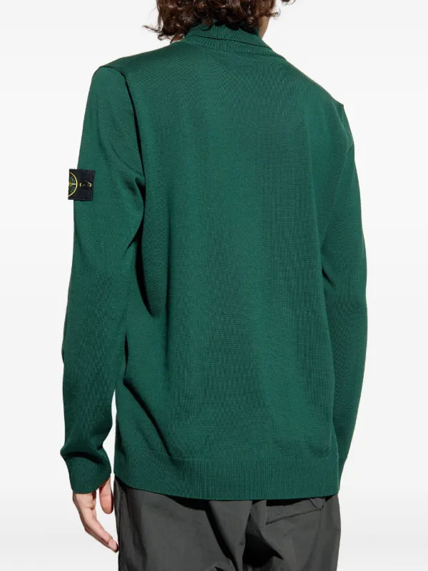 Stone Island タートルネックセーター | グリーン | FARFETCH JP