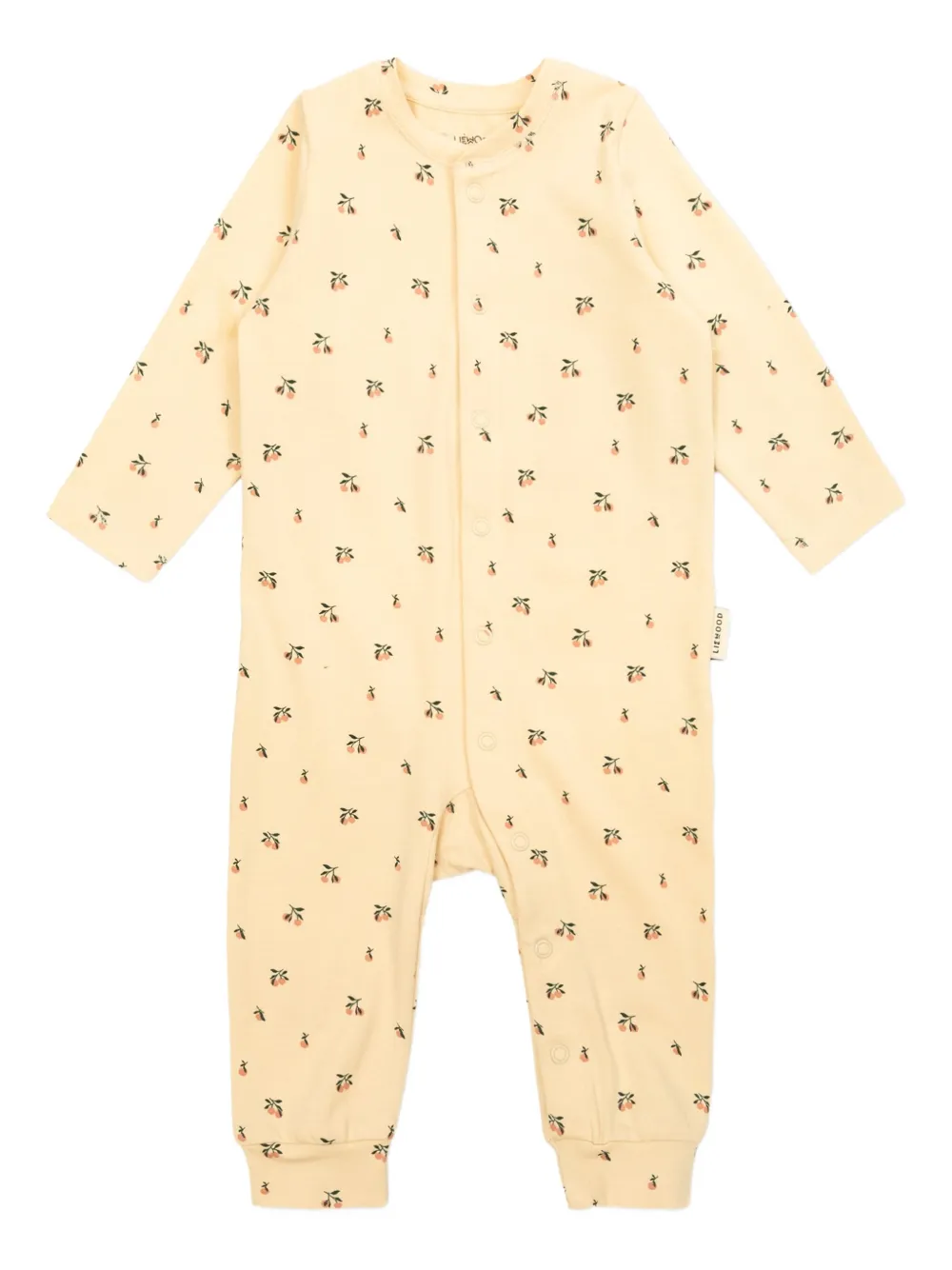 Liewood Birk romper met perzikprint Beige