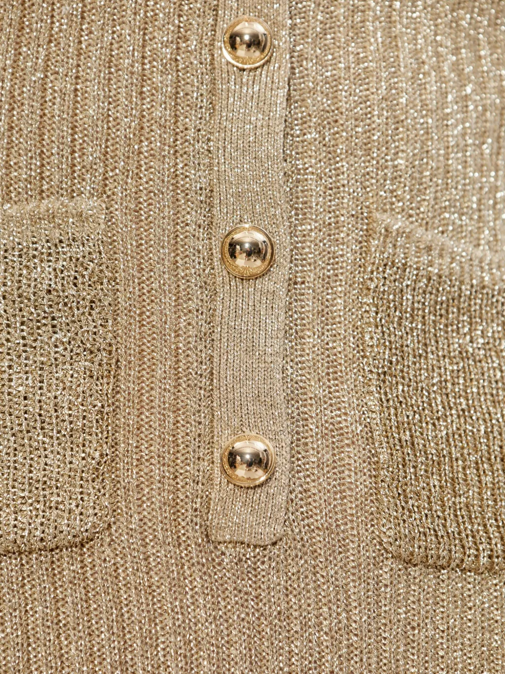 Self-Portrait Jurk met ruches Beige