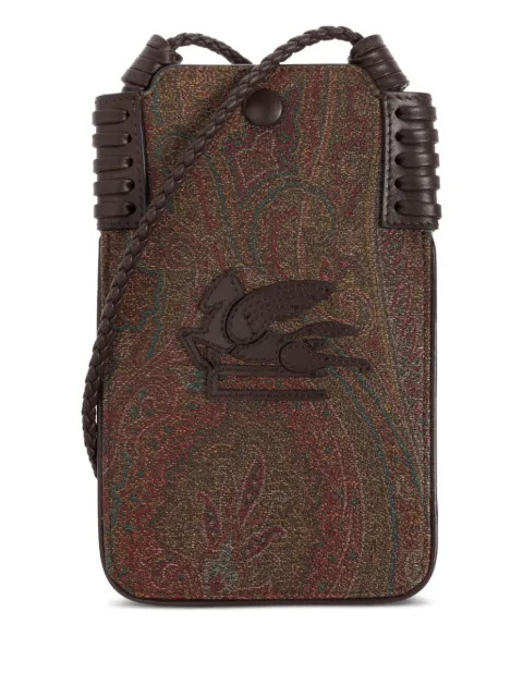 ETRO paisley-pattern phone bag
