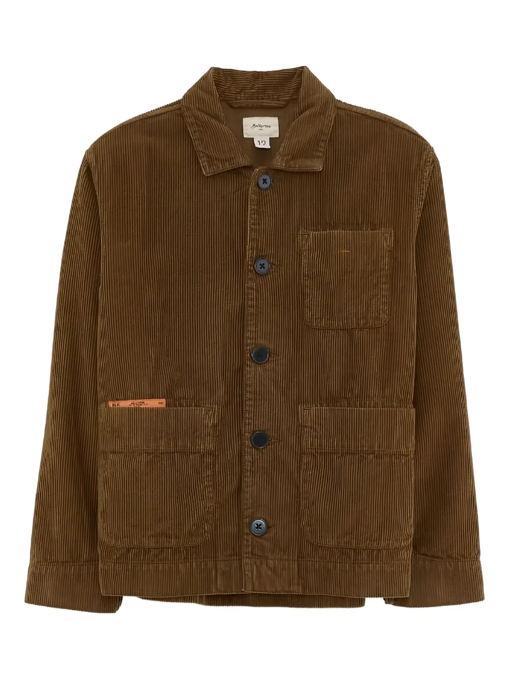 Bellerose Kids Wayatt corduroy overshirt - Brown