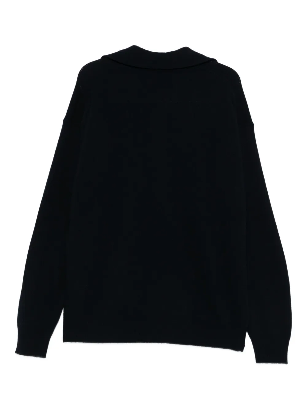 Roberto Collina cashmere-blend polo shirt - Blauw