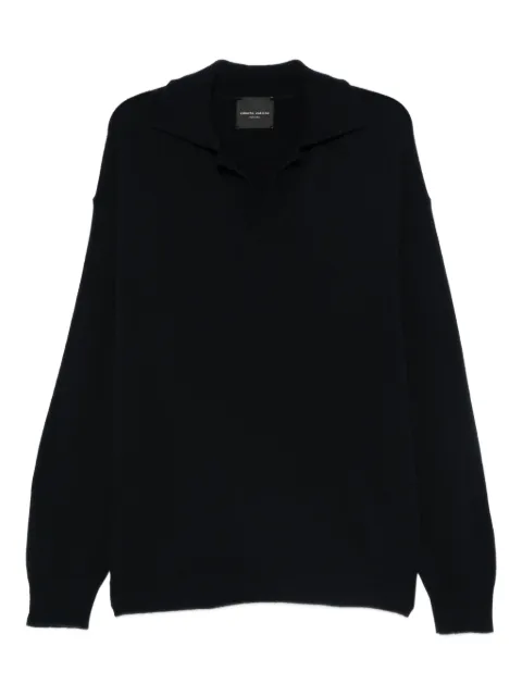 Roberto Collina cashmere-blend polo shirt
