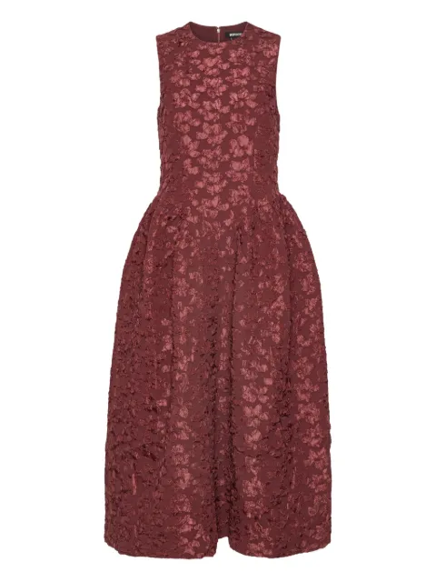 ROTATE BIRGER CHRISTENSEN flower-embellishment midi dress