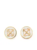 Off-White Arrow earrings - Gold