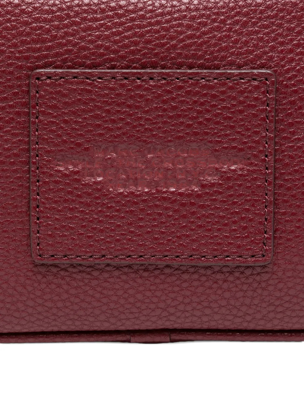 Marc Jacobs The Crossbody leren tas Rood