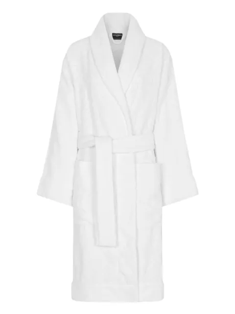 Dolce & Gabbana Casa bata con monograma en jacquard