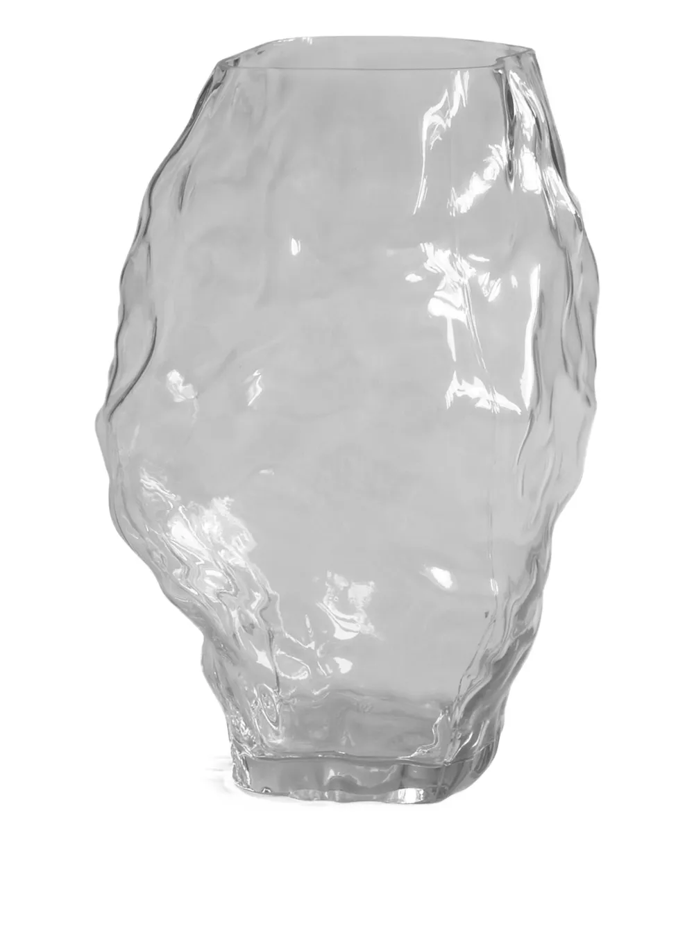 101 Copenhagen Medium Katachi glazen vaas (35 cm x 23,5 cm) - Wit