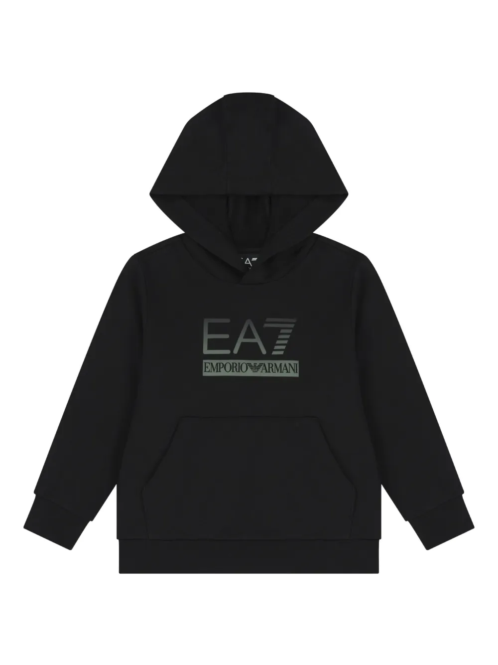 Emporio Armani Kids EA7 logo tracksuit Zwart