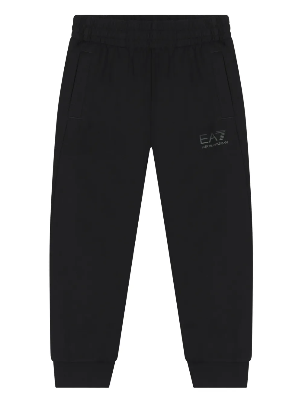 Emporio Armani Kids EA7 logo tracksuit Zwart