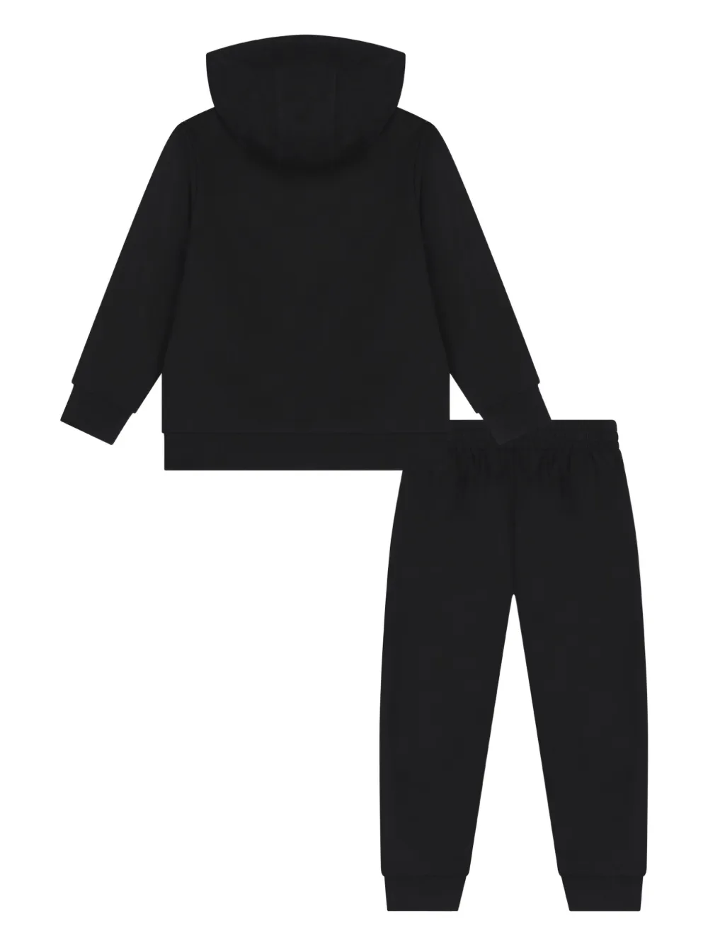 Emporio Armani Kids EA7 logo tracksuit Zwart