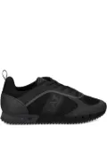 Ea7 Emporio Armani logo-detail mesh sneakers - Black