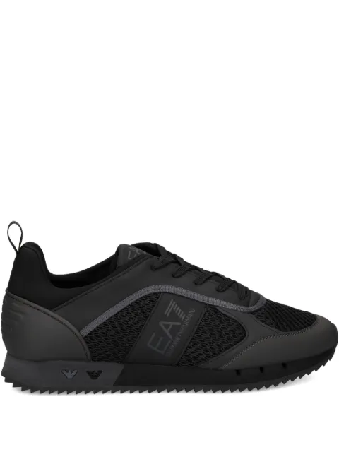 Ea7 Emporio Armani logo-detail mesh sneakers