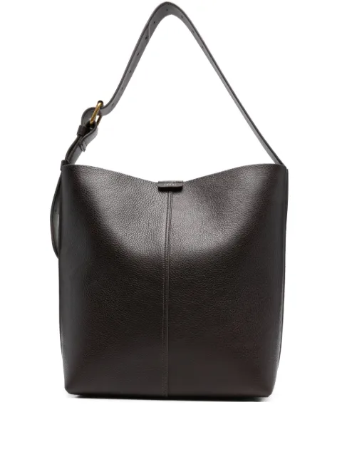 Soeur large Saudade leather buckle shoulder bag