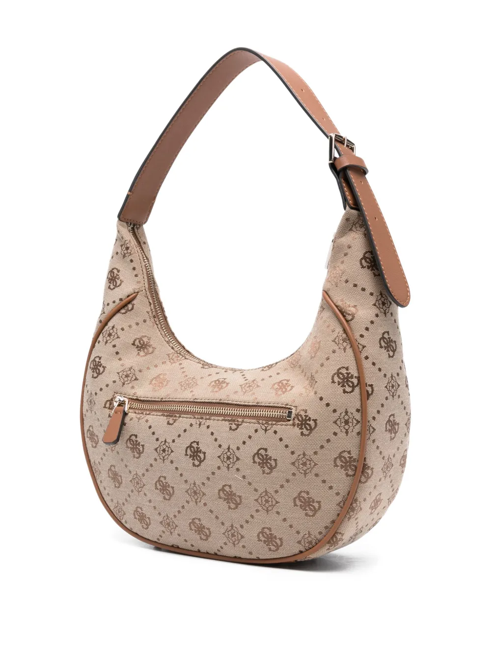 GUESS USA logo-plaque curved shoulder bag | Image 2