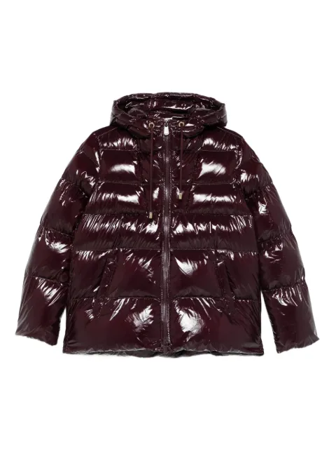 PINKO quilted hooded jacket
