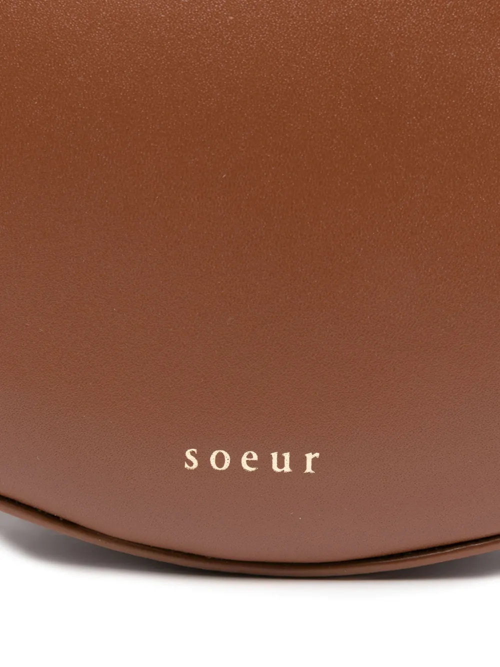 Soeur small Wino leather shoulder bag - Bruin