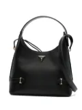GUESS USA textured-leather shoulder bag - Black