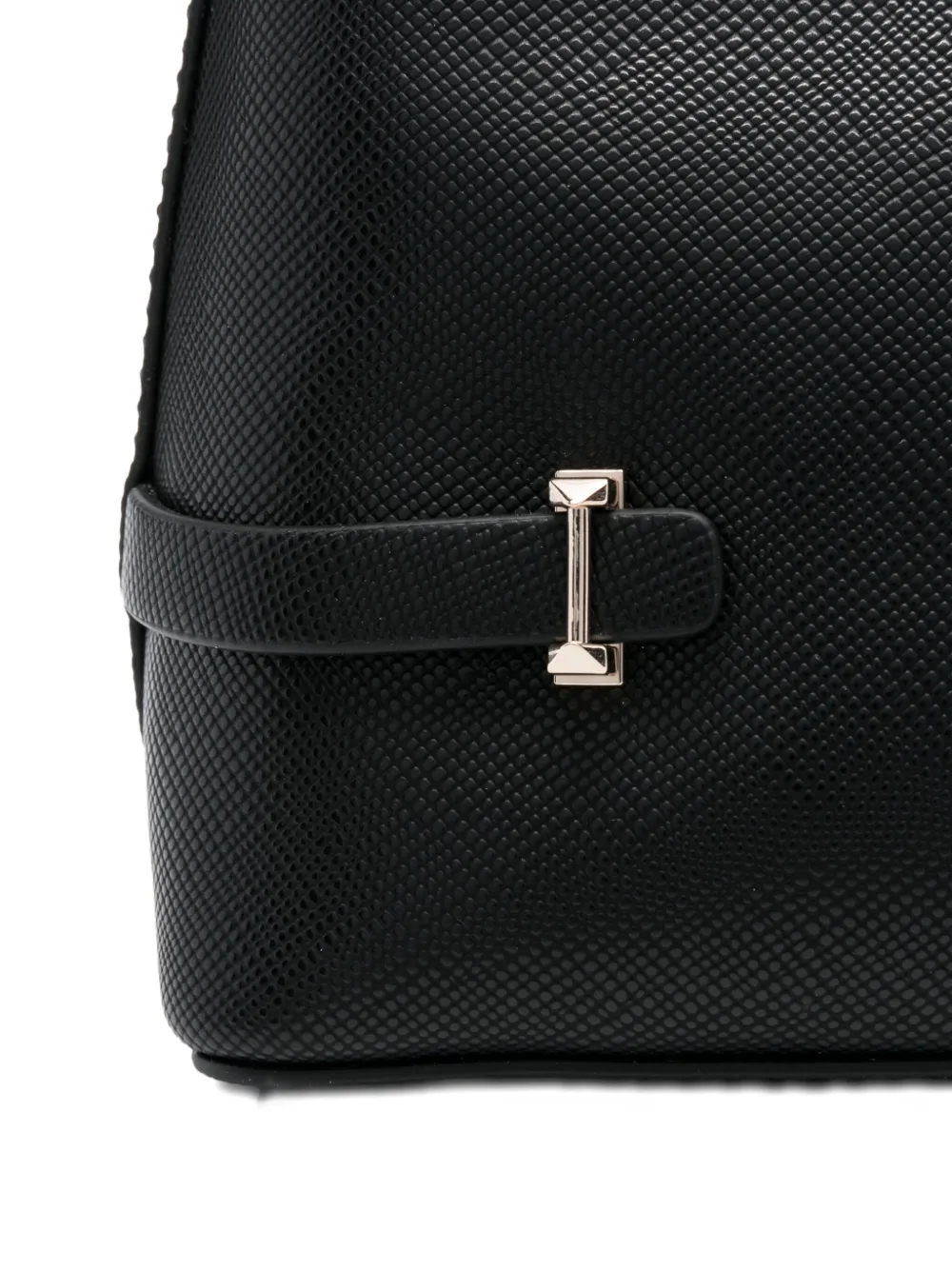 GUESS USA Brot leren schoudertas Zwart