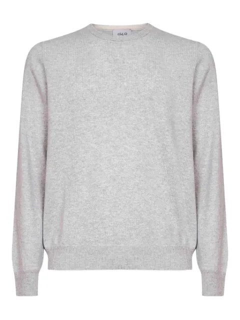 D4.0 ribbed crew-neck sweater