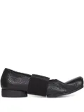 Uma Wang elasticated-band leather pumps - W900 BLACK