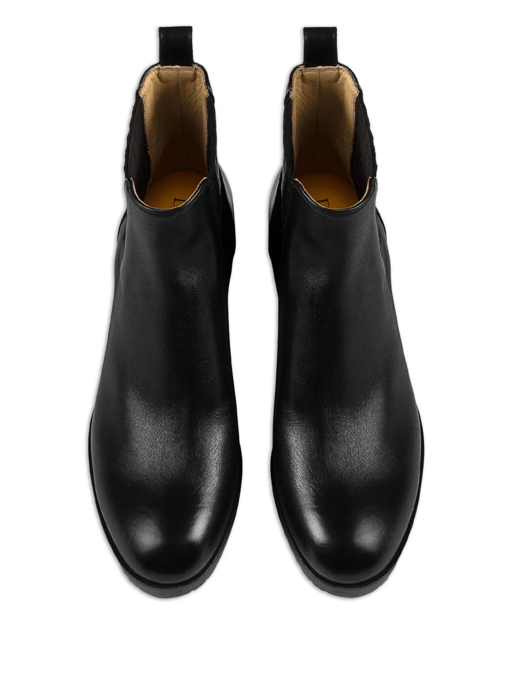 Doucal's Chelsea laarzen met blokhak Zwart