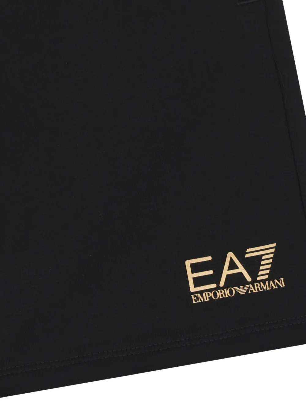 Emporio Armani Kids logo-embellished shorts Zwart