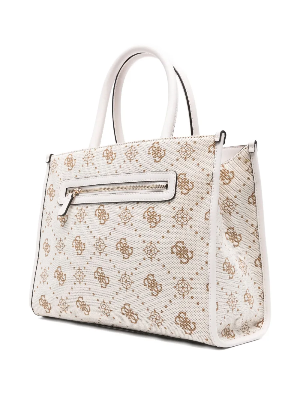 GUESS USA logo-plaque tote bag - Beige