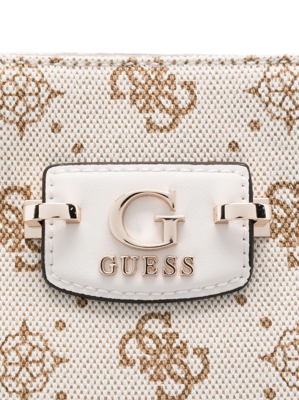 GUESS USA Heuptas met logoplakkaat Beige