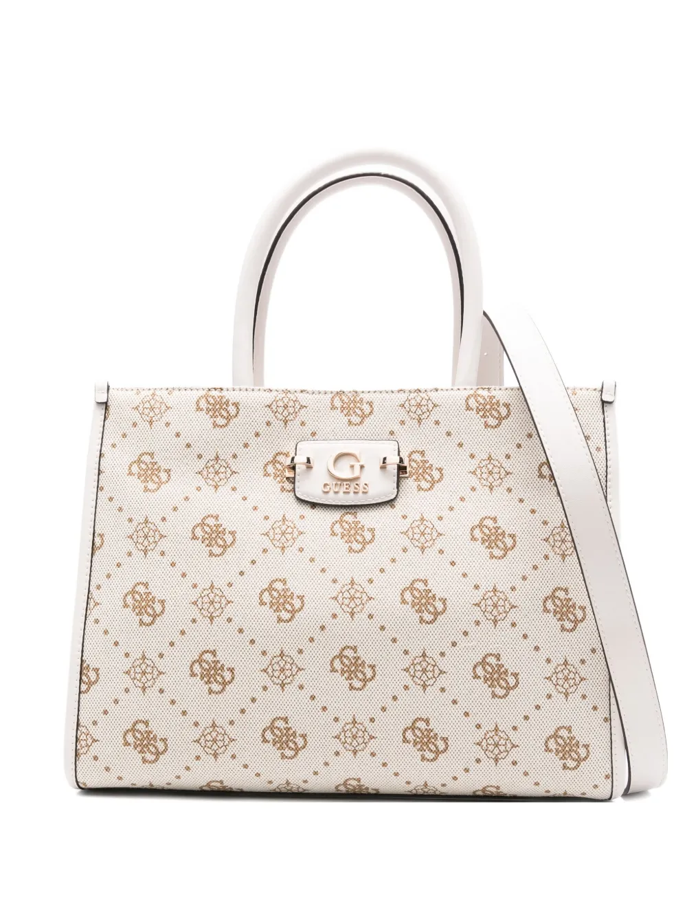 GUESS USA Heuptas met logoplakkaat Beige