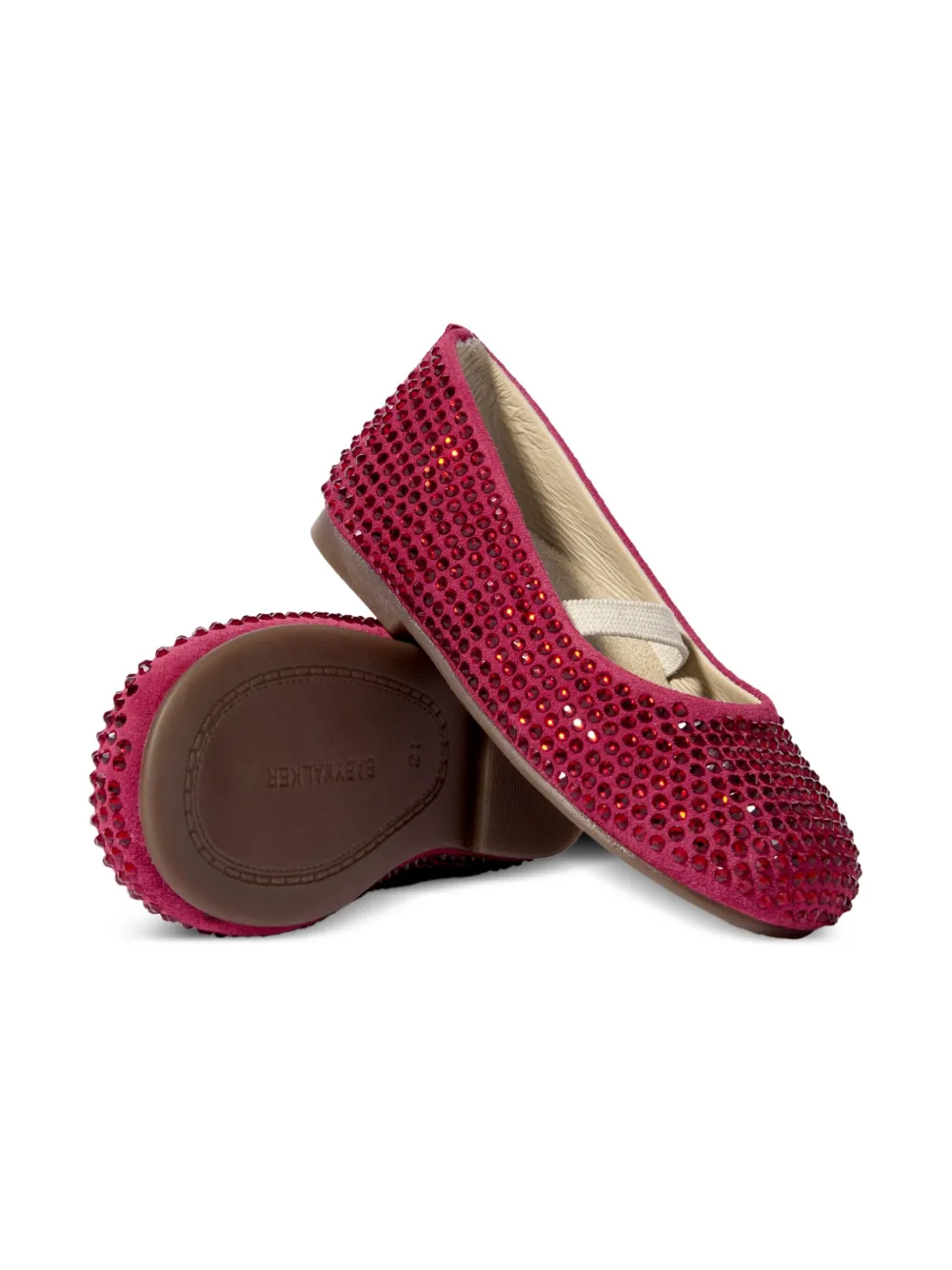 BabyWalker crystal-embellishment ballerina shoes | Girls Shoes | Image 2