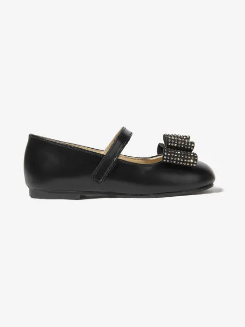 BabyWalker bow-embellishment ballerina shoes