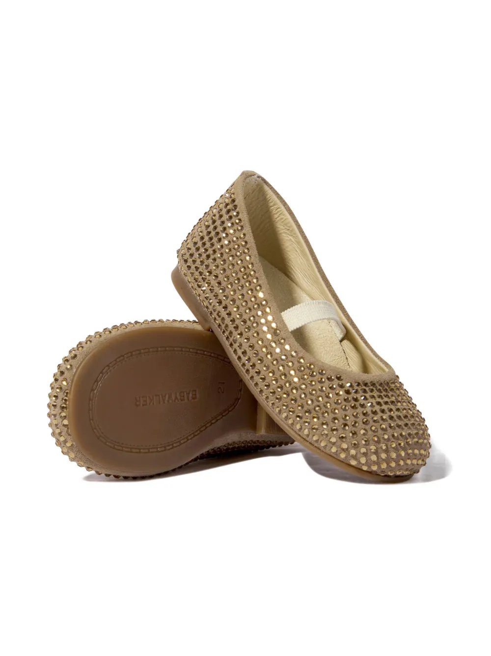 BabyWalker crystal-embellishment ballerina shoes | Girls Shoes | Image 2
