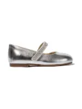 BabyWalker crystal-embellished ballerina shoes - Silver