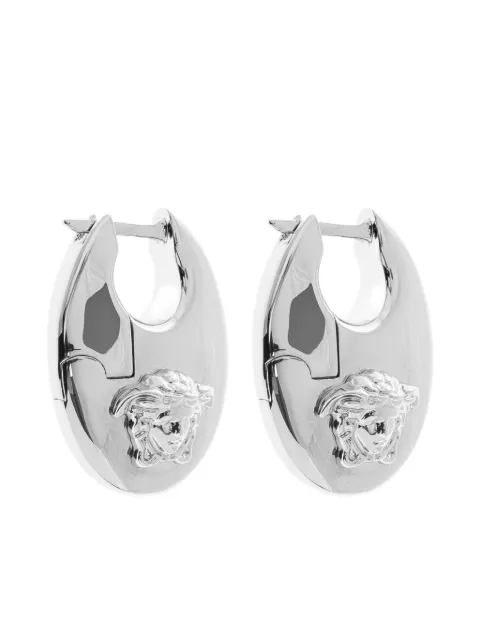 Versace Medusa-head hoop earrings