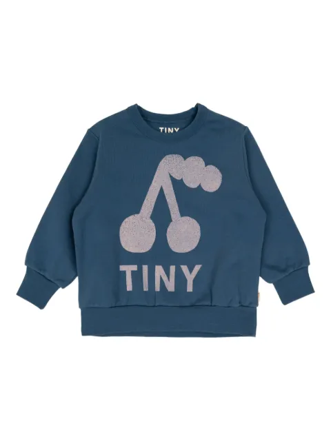 Tiny Cottons cherry-print sweatshirt