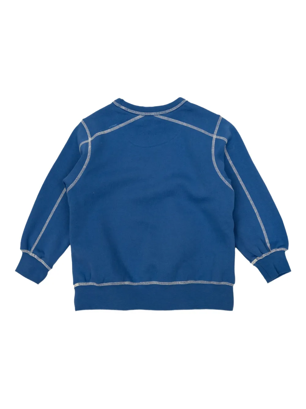 Tiny Cottons Sweater met contrasterende stiksels Blauw
