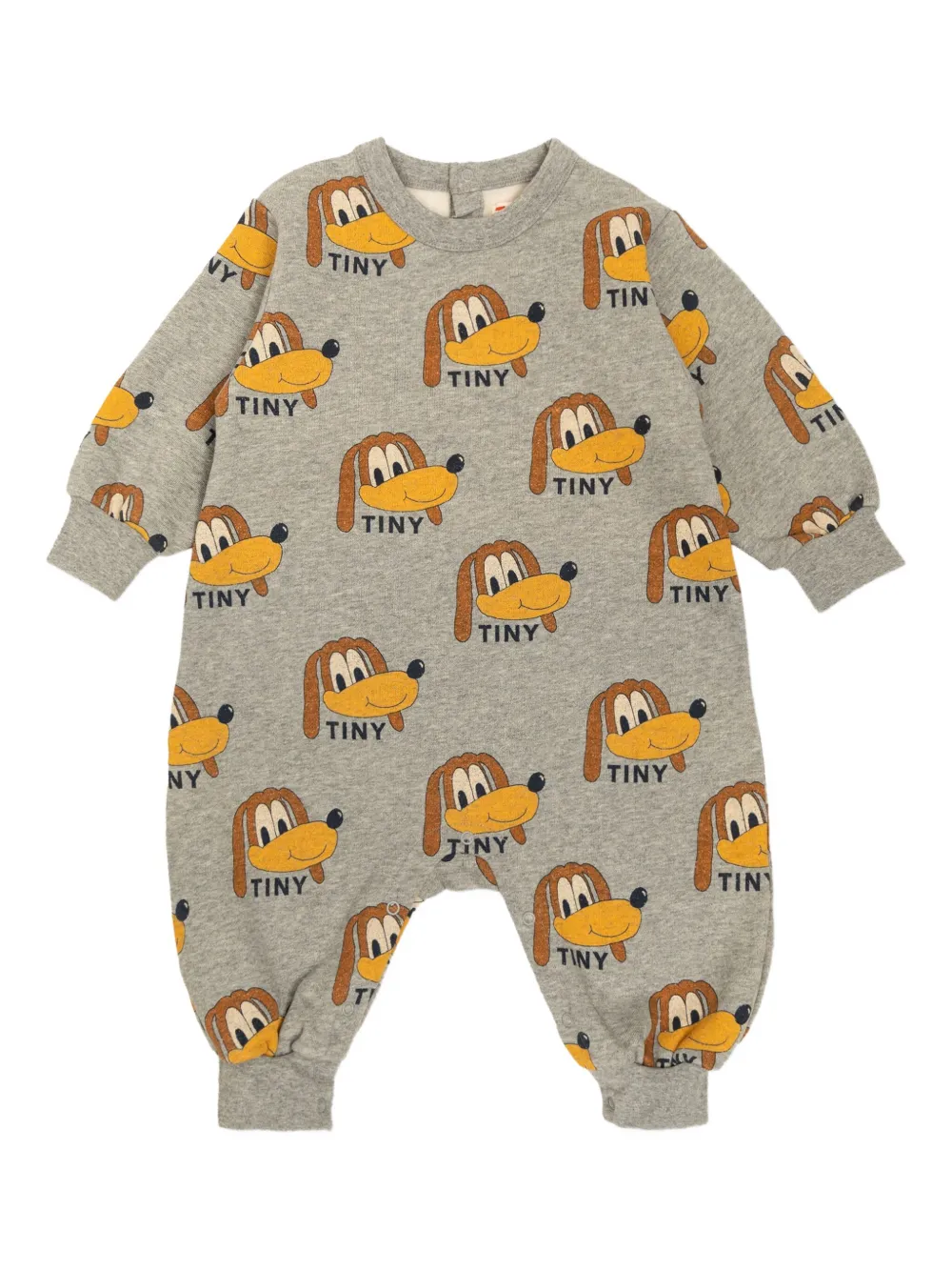 Tiny Cottons ドッグプリント ジャンプスーツ - グレー Tiny Cottons ドッグプリント ジャンプスーツ - グレー