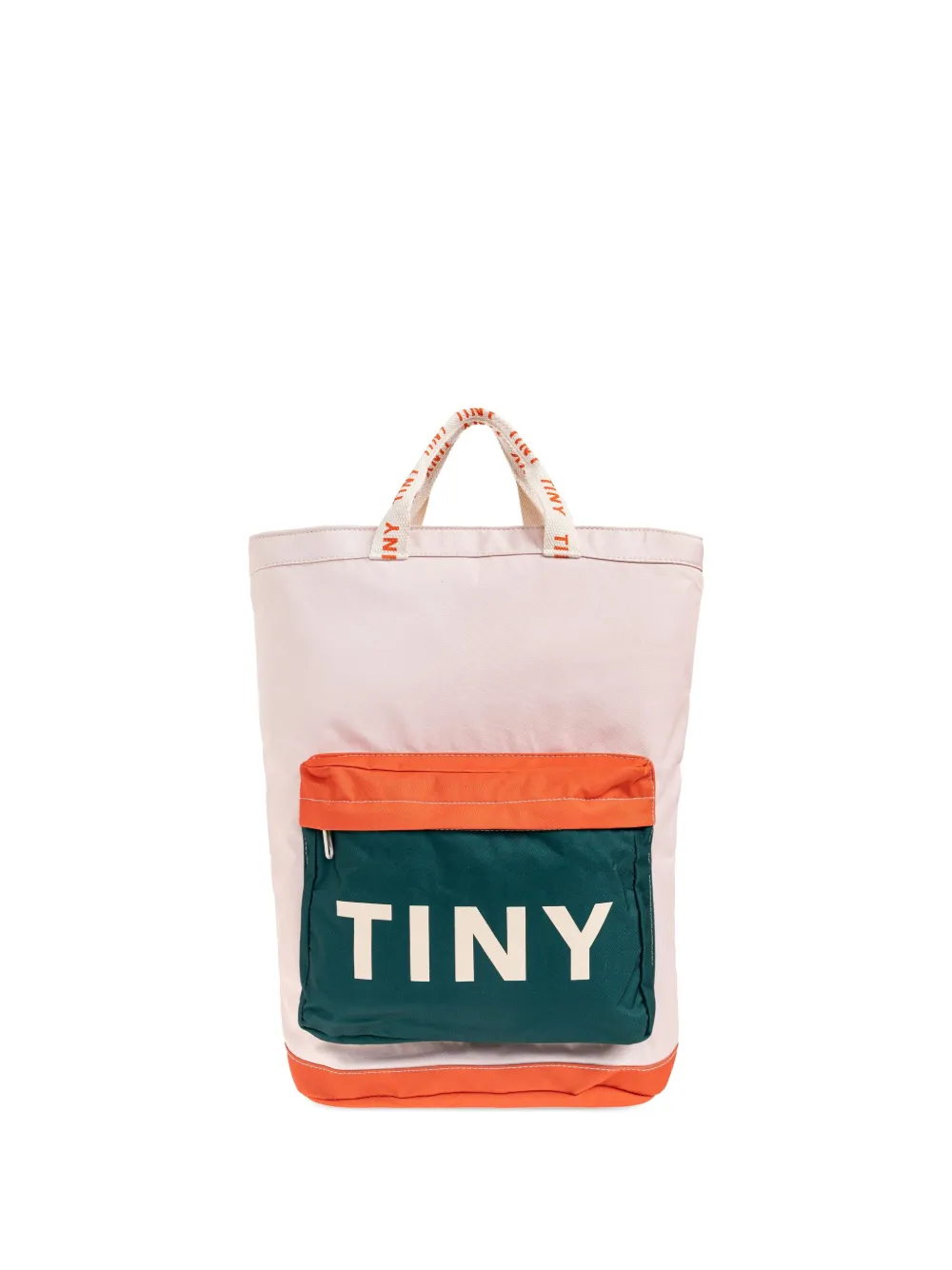 Tiny Cottons Shopper met voorzak Roze