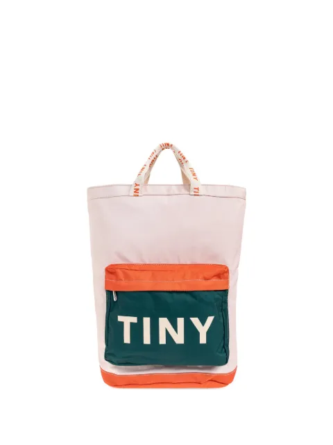 Tiny Cottons front-pocket tote bag