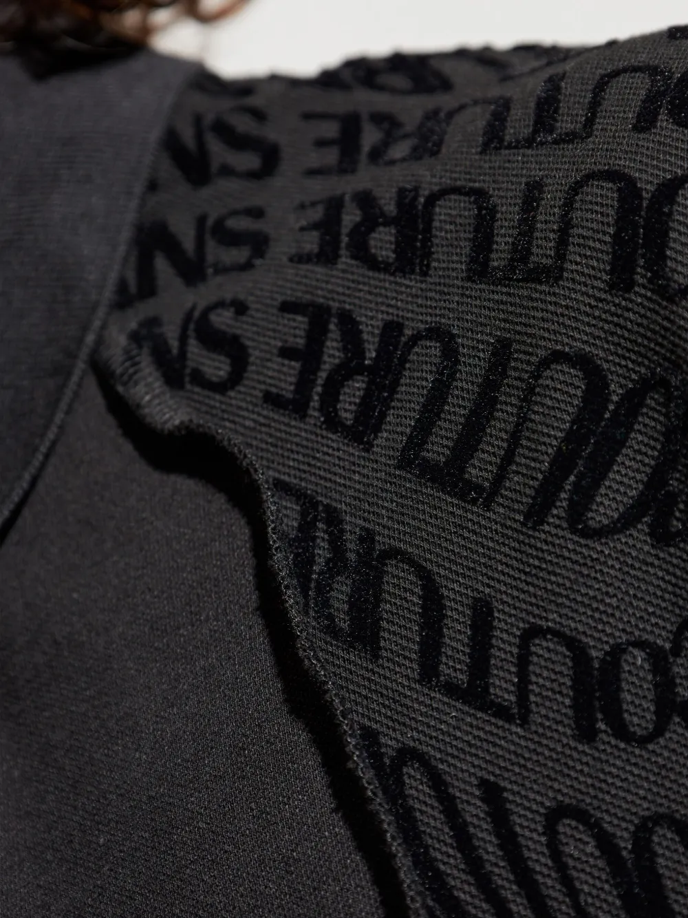 Versace Jeans Couture logo-detailing polo shirt Zwart