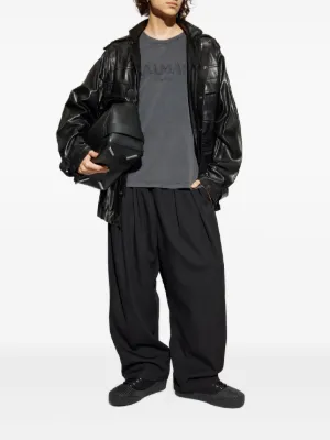 BALMAIN（バルマン）メンズ レザージャケット - FARFETCH