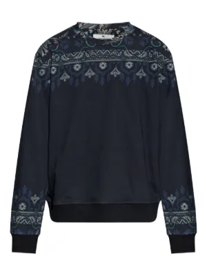 【関税&送料込】Etro Sweatshirt With Pegasus Embroidery Etro Outlet: sweatshirt in cotton with Pegasus embroidery