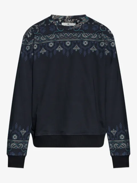 ETRO paisley-print crew-neck sweatshirt