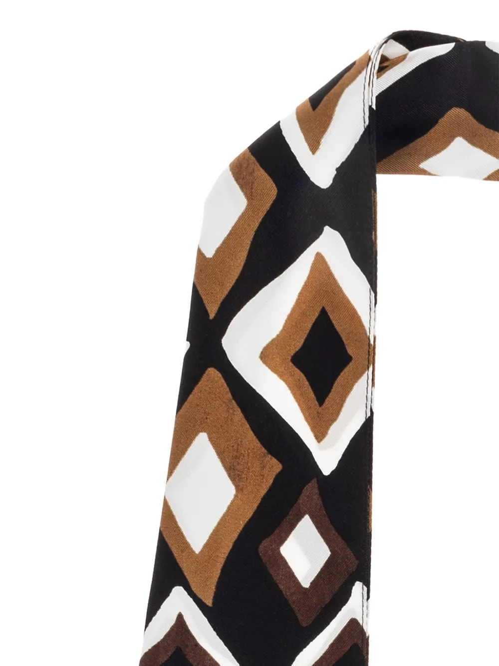 Lanvin Sjaal met geometrische print Zwart