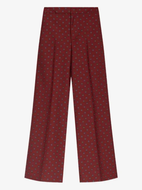 ETRO pantalon à motif en jacquard