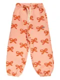 Tiny Cottons Worms printed track pants - Pink