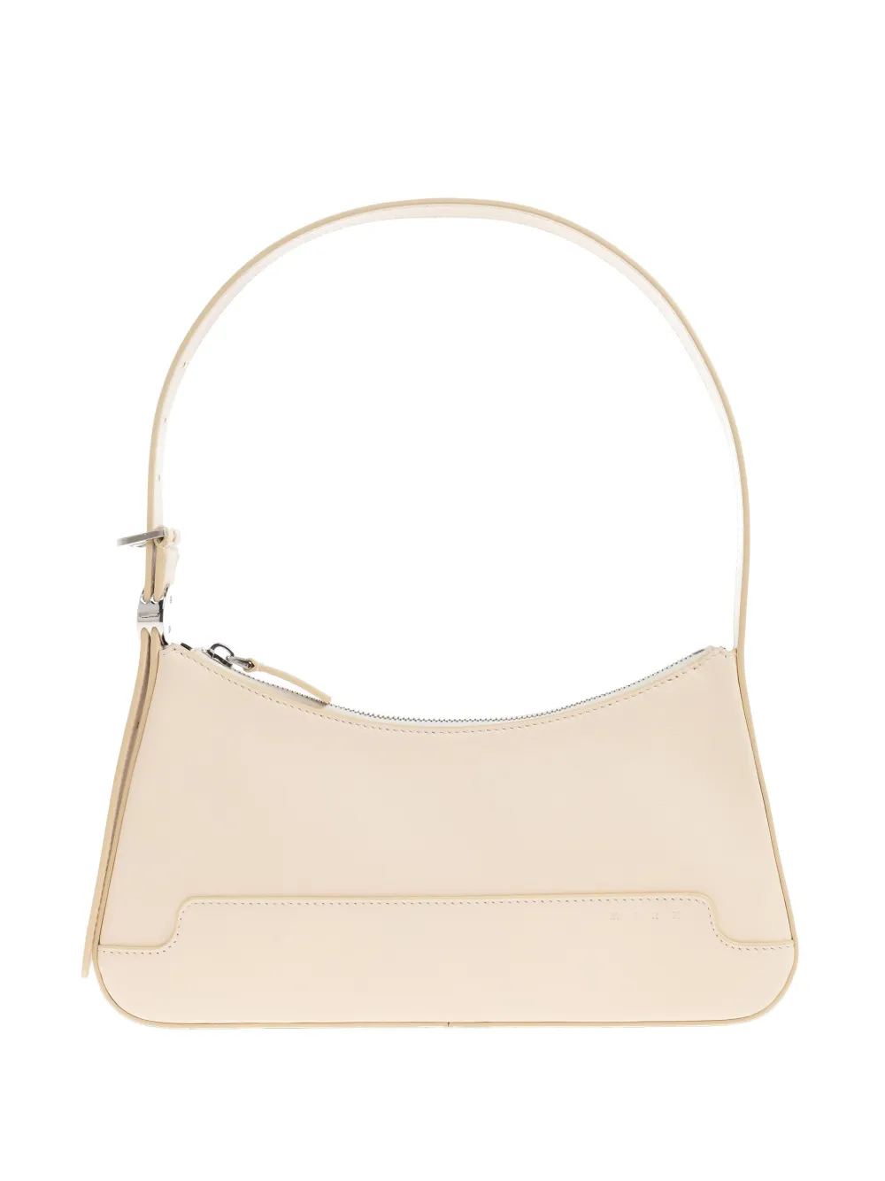 Marni zip-fastening leather shoulder bag | Neutrals | Image 1
