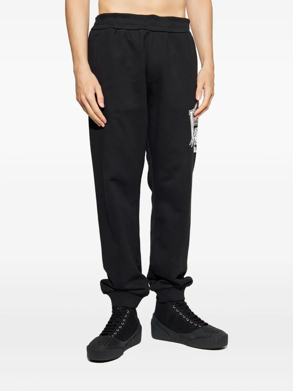 Versace Trainingsbroek met Medusa-logo Zwart