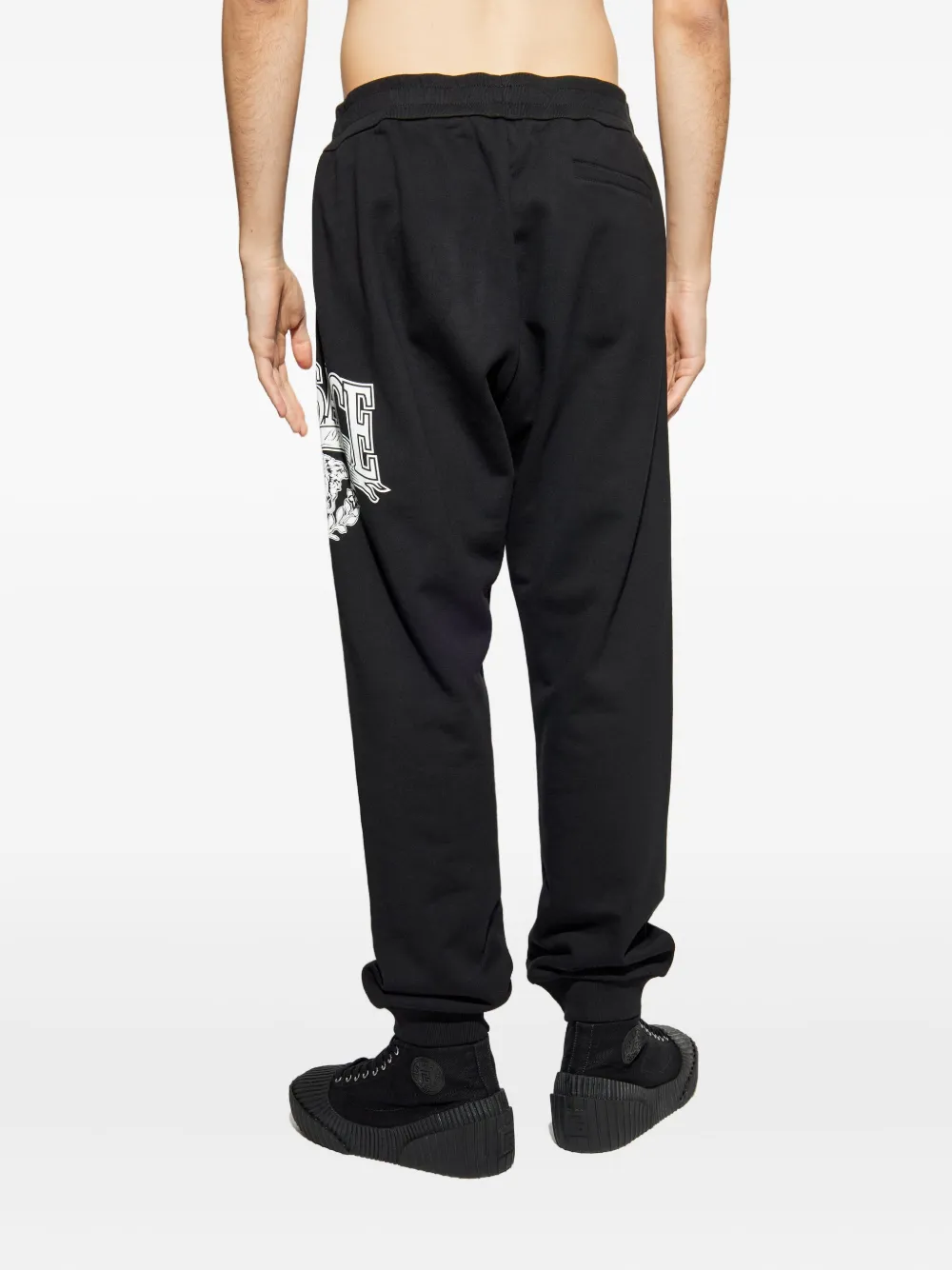 Versace Trainingsbroek met Medusa-logo Zwart